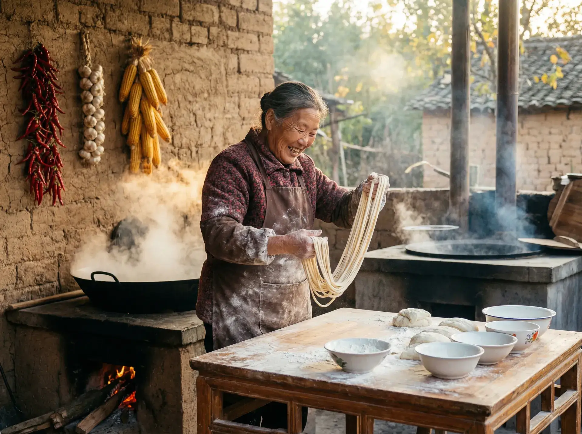 农家大嫂手擀面 - 7723视频免费观看在线观看 乡村美食